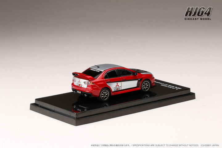 Hobby Japan 1:64 MITSUBISHI LANCER EVOLUTION X RALLIART (2 Colors)