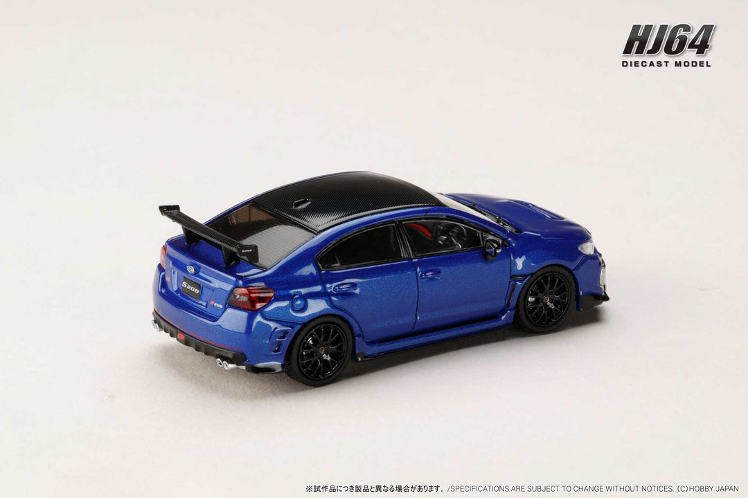 [Preorder] Hobby Japan 1:64 SUBARU S208 NBR CHALLENGE PACKAGE (3 Colours) HJ644068W/HJ644068BL/HJ644068GK