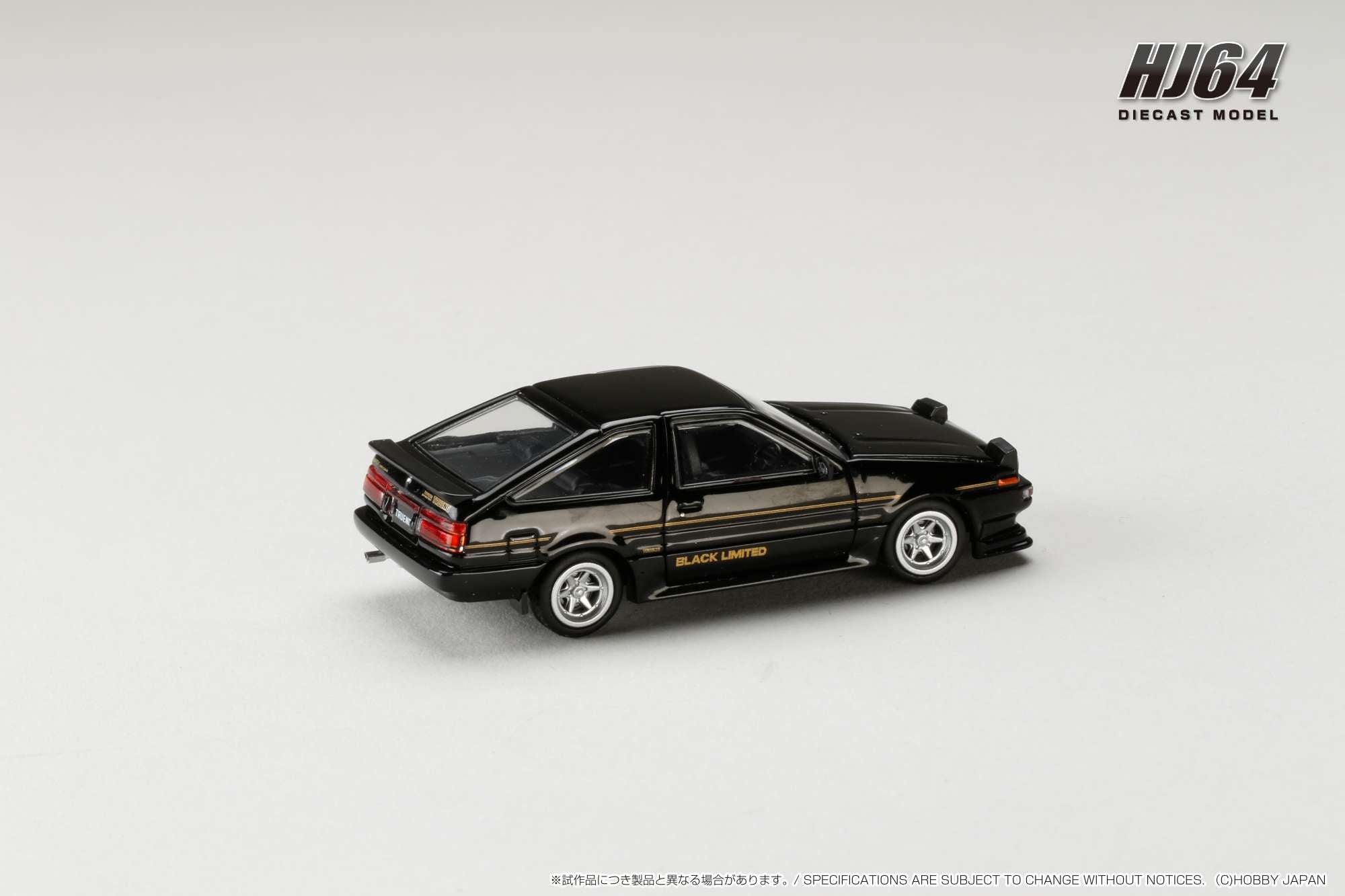 Hobby Japan 1:64 Toyota SPRINTER TRUENO GT APEX (AE86) BLACK