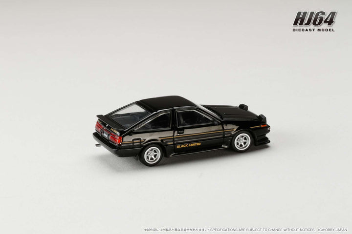 [Preorder] Hobby Japan 1:64 Toyota SPRINTER TRUENO GT APEX (AE86) BLACK LIMITED JDM Style HJ645052BK