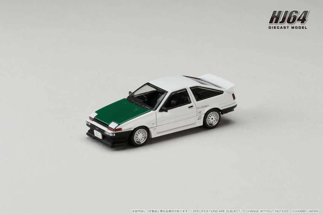 Hobby Japan 1:64 Toyota SPRINTER TRUENO (AE86) / DORI DORI MESH WHEEL HJ646052BDK