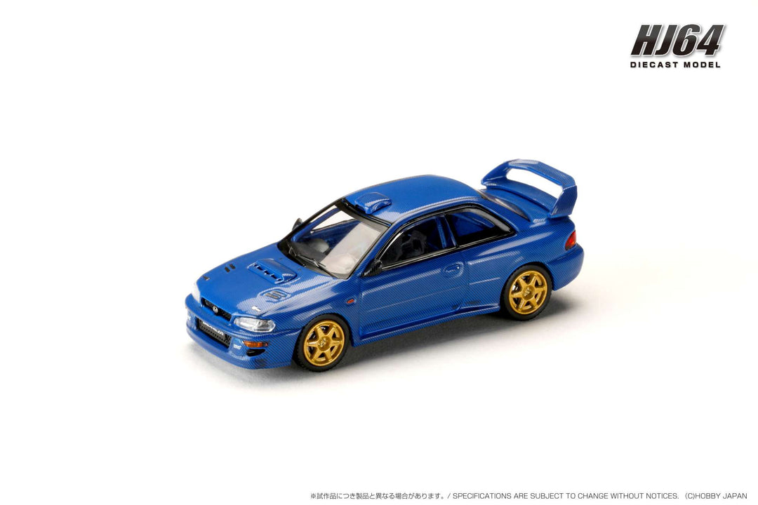 [Preorder] Hobby Japan 1:64 Subaru Impreza 22B STi Version (GC8) Rally Base Car (2 Colors) HJ647041BK/HJ647041BL