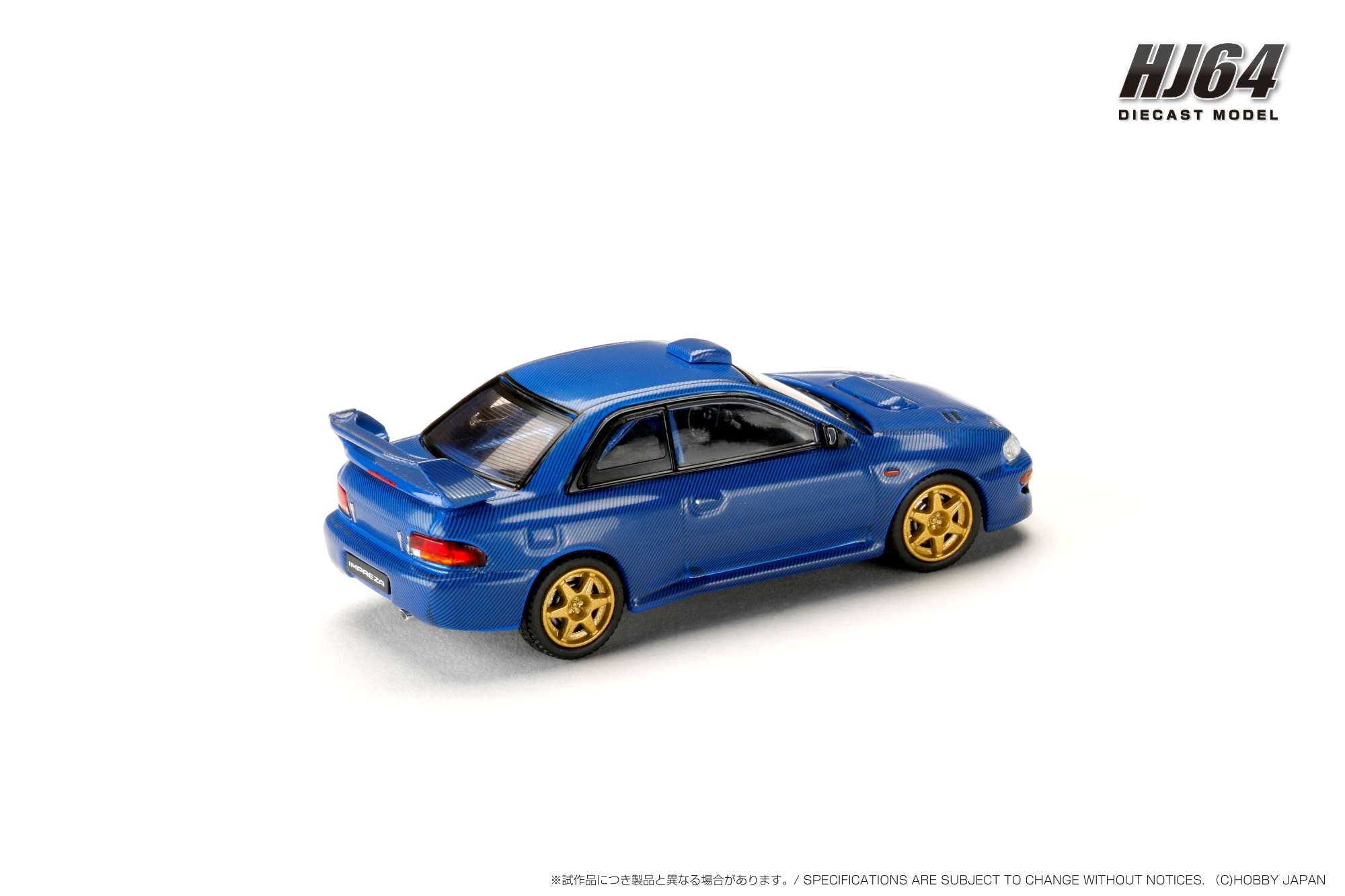 Preorder] Hobby Japan 1:64 Subaru Impreza 22B STi Version
