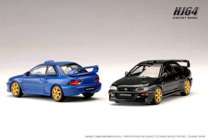 [Preorder] Hobby Japan 1:64 Subaru Impreza 22B STi Version (GC8) Rally Base Car (2 Colors) HJ647041BK/HJ647041BL