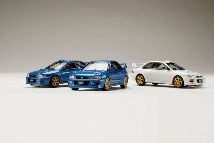 [Preorder] Hobby Japan 1:64 Subaru Impreza 22B STi Version (GC8) SONIC BLUE MICA