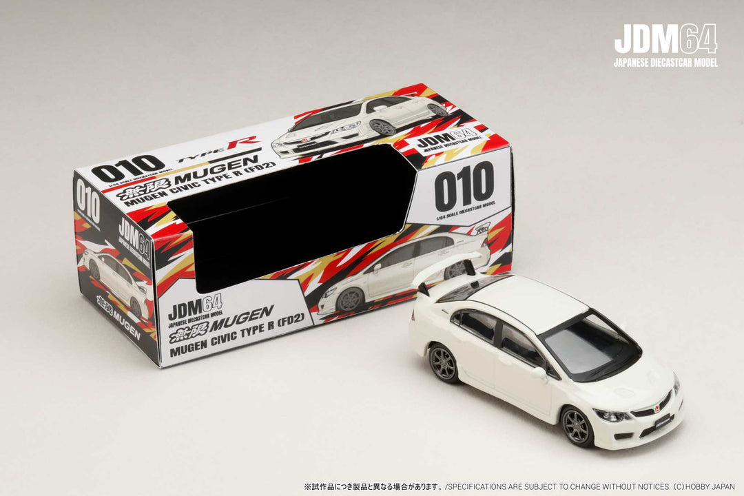 [Preorder] Hobby Japan JDM64 1:64 MUGEN CIVIC TYPE R (FD2)  (3 Colours)