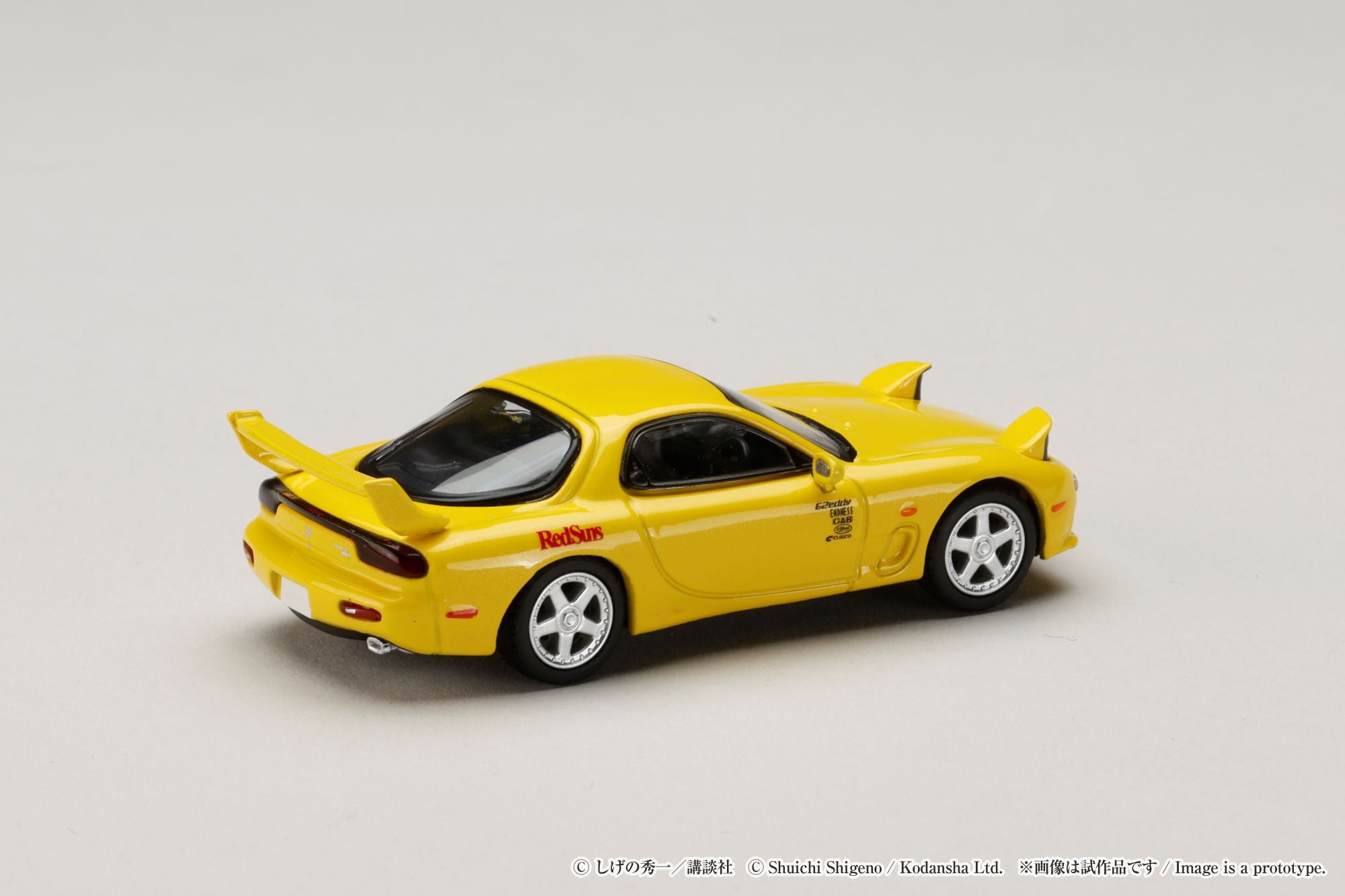 Hobby Japan 1:64 MAZDA RX-7 (FD3S)/(FC3S) RedSuns / INITIAL D