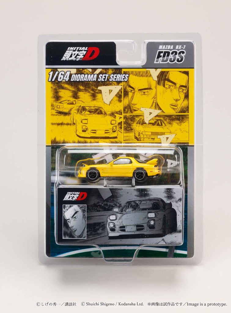 Preorder] Hobby Japan 1:64 Initial D Diorama Set Series MAZDA RX-7
