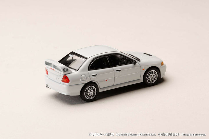 [Preorder] Hobby Japan 1:64 Mitsubishi Lancer RS Evolution IV / INITIAL D  Seiji Iwaki VS Takumi Fujiwara HJDMD005