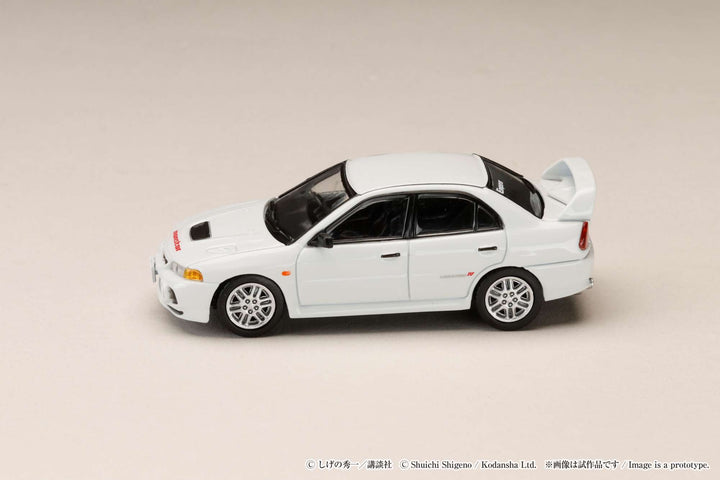 [Preorder] Hobby Japan 1:64 Mitsubishi Lancer RS Evolution IV / INITIAL D  Seiji Iwaki VS Takumi Fujiwara HJDMD005