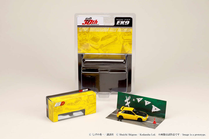 [Preorder] Hobby Japan 1:64 Honda CIVIC (EK9) Todojuku / INITIAL D  Tomoyuki Tachi VS Takumi Fujiwara HJDMD007