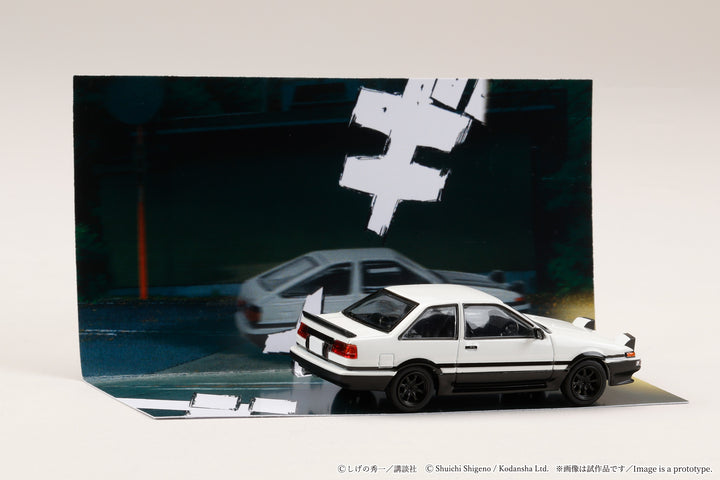 [Preorder] Hobby Japan 1:64 Toyota SPRINTER TRUENO (AE86) 2door / Initial D Shinji Inui VS Takumi Fujiwara HJDMD013