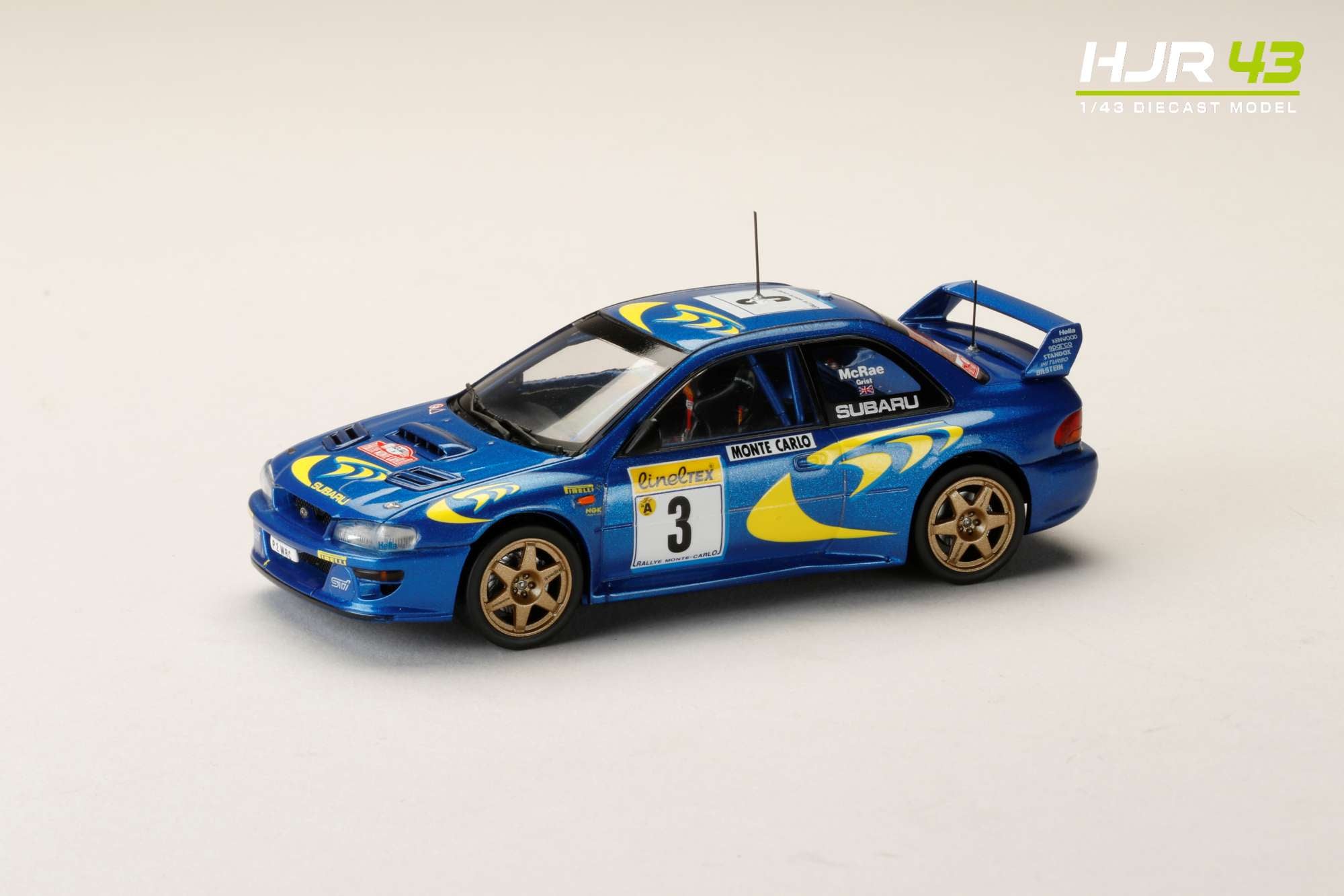 Hobby Japan 1:43 SUBARU IMPREZA MONTE CARLO 1997 – Horizon Diecast