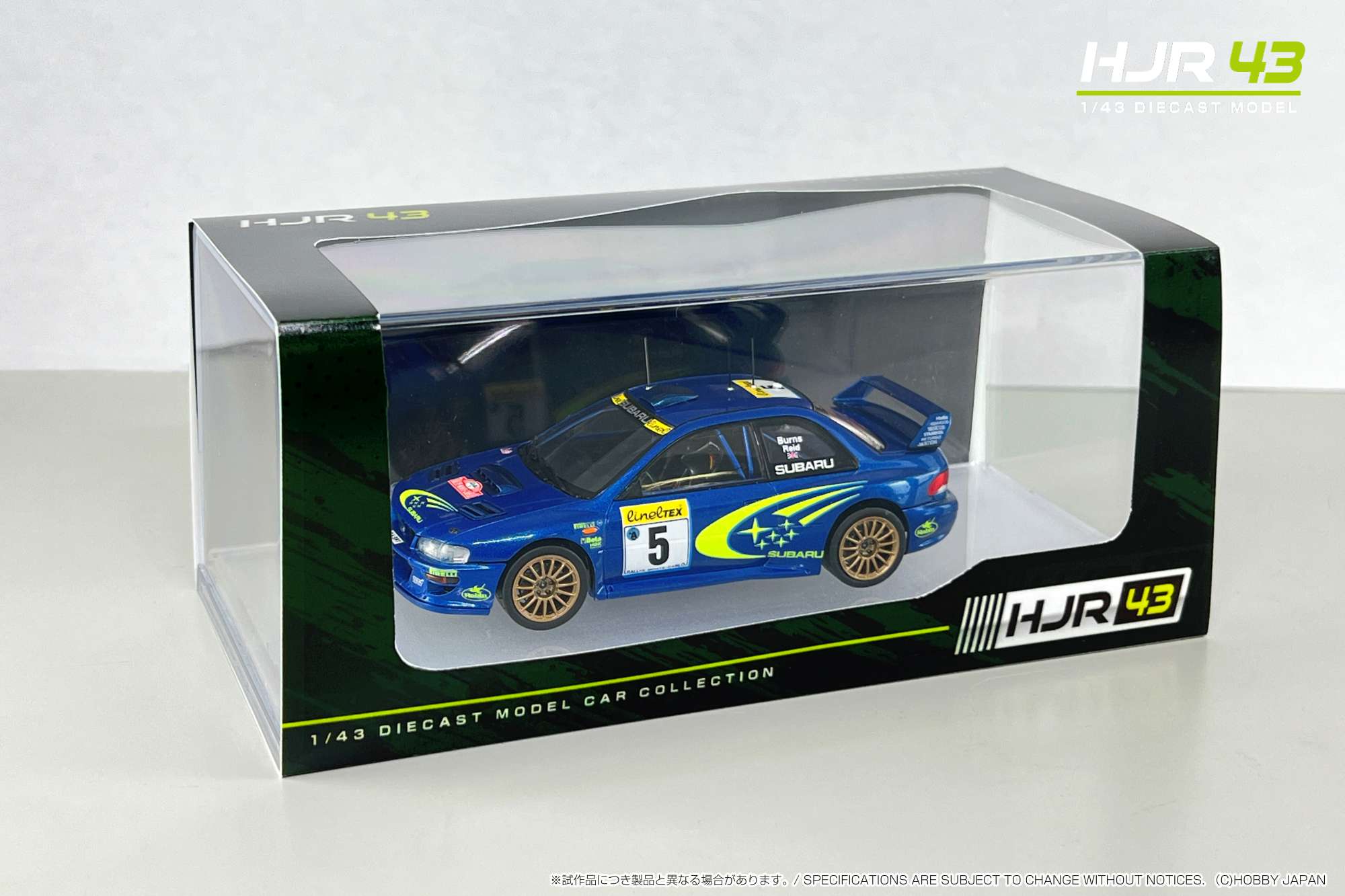 Preorder] Hobby Japan 1:43 SUBARU IMPREZA MONTE CARLO 1998 (2