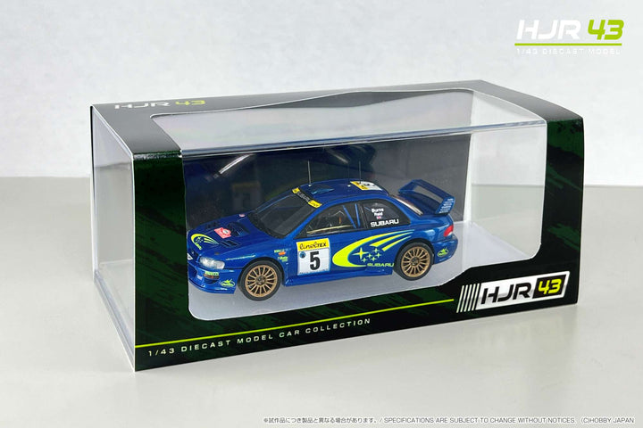 [Preorder] Hobby Japan 1:43 SUBARU IMPREZA MONTE CARLO 1998 (2 Versions)