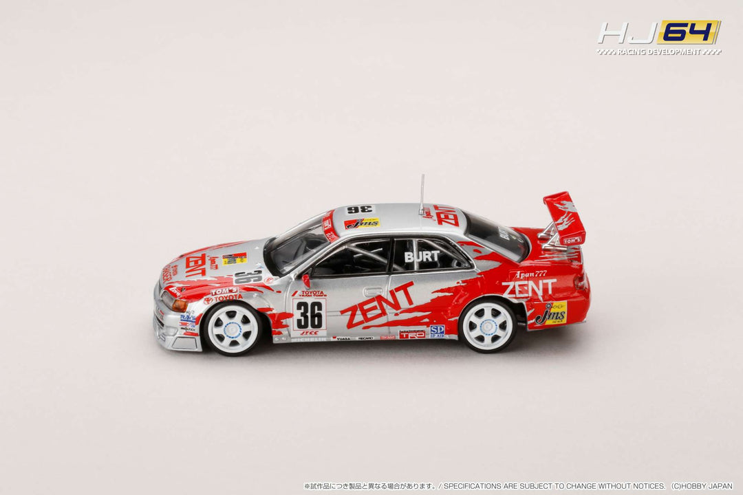 [Preorder] Hobby Japan 1:64 ZENT TOM'S Chaser (#36) 1998 JTCC