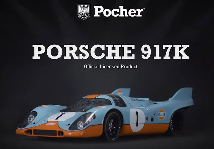 [Preorder] Pocher 1:8 Model Kits Porsche 917K -  Gulf Edition