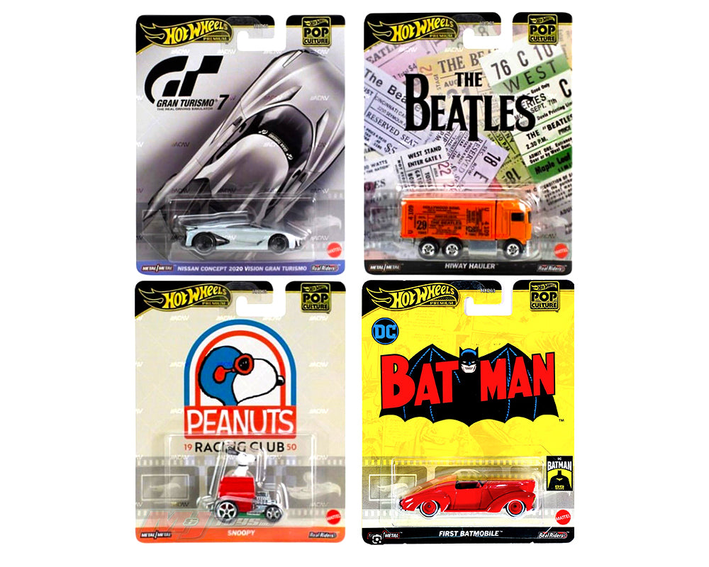 Preorder] Hot Wheels Premium 1:64 Pop Culture 2024 Assortment B