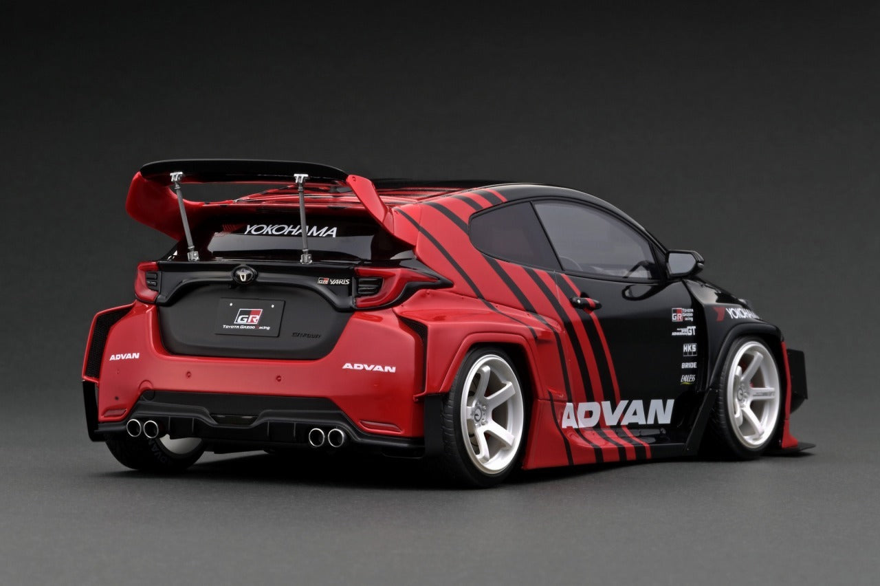 [Preorder] Ignition Model 1:18 PANDEM GR YARIS (4BA) Black/Red