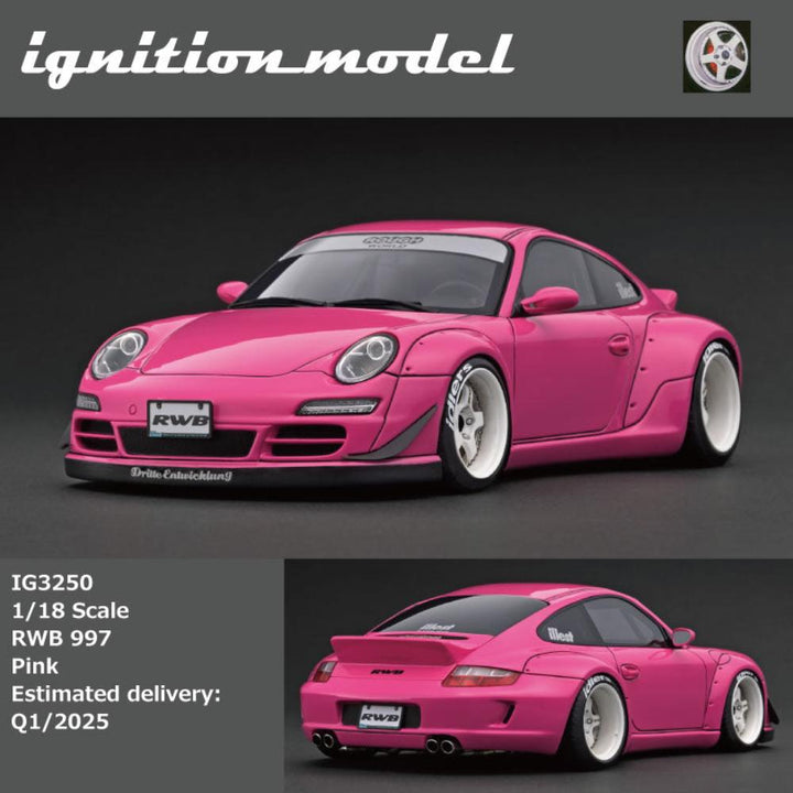 [Preorder] Ignition Model 1:18 Porsche RWB - Pink