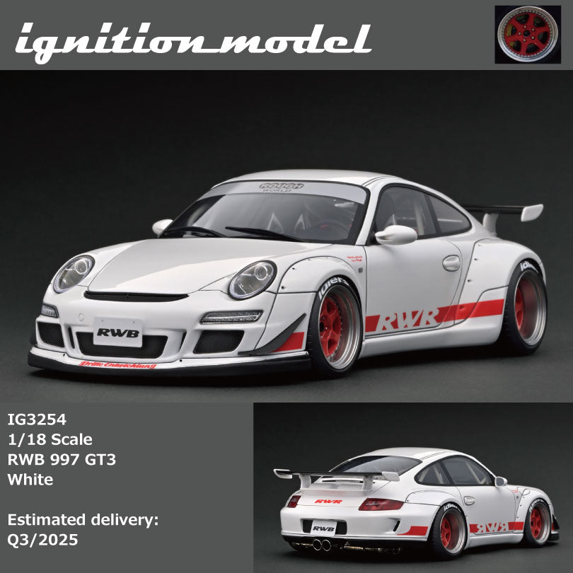 Ignition Model 1:18 RWB 997 GT3 White IG3254