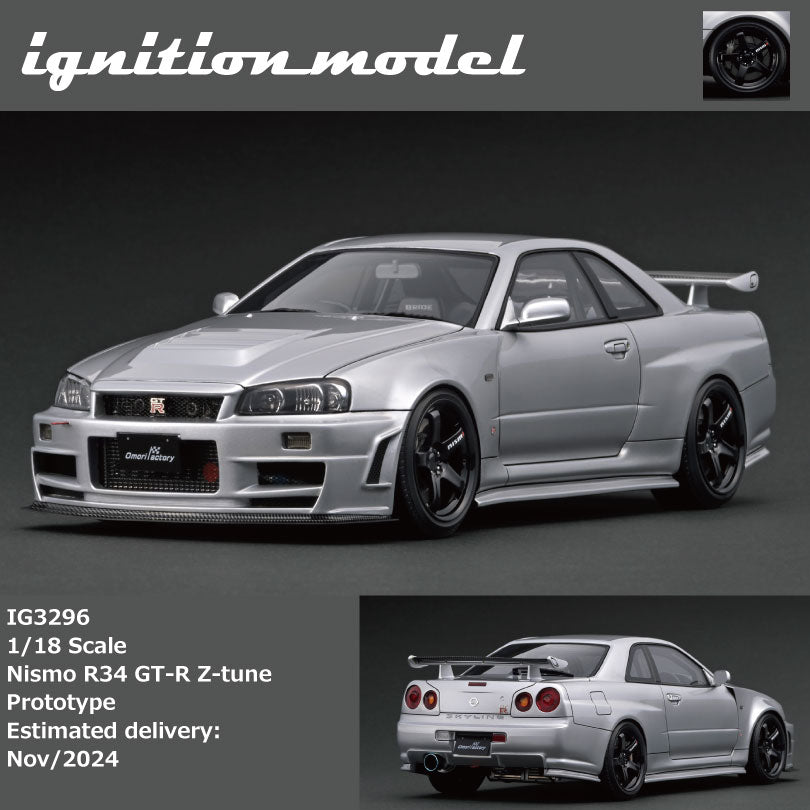 Ignition Model 1:18 Nismo R34 GT-R Z-tune Prototype IG3296