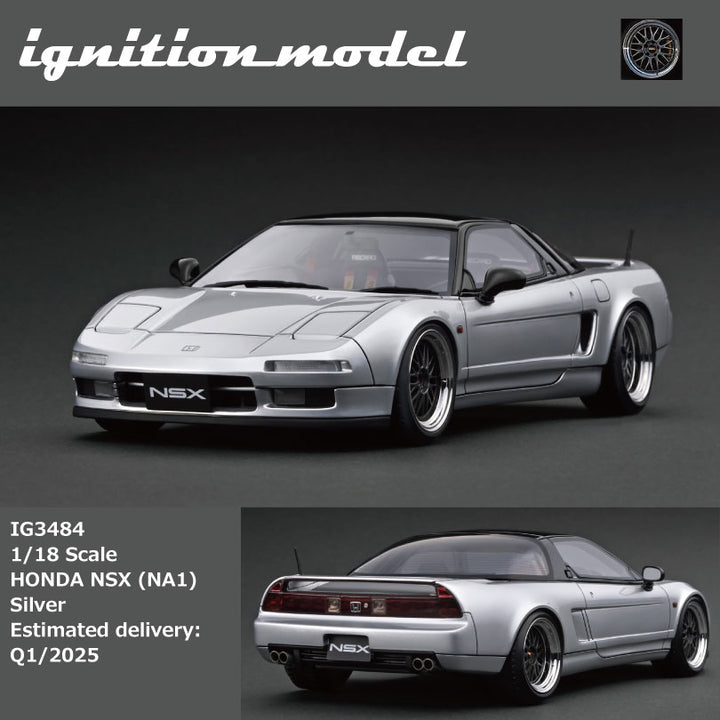 [Preorder] Ignition Model 1:18 HONDA NSX (NA1) Silver IG3484