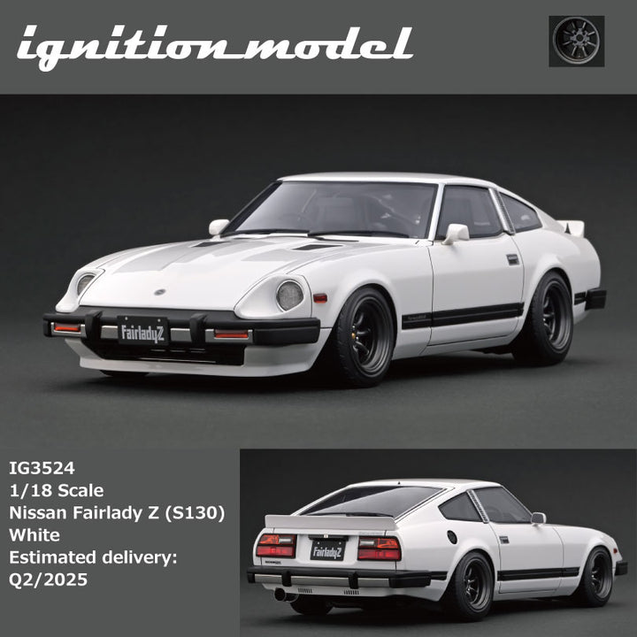 [Preorder] Ignition Model 1:18 Nissan Fairlady Z (S130) White IG3524