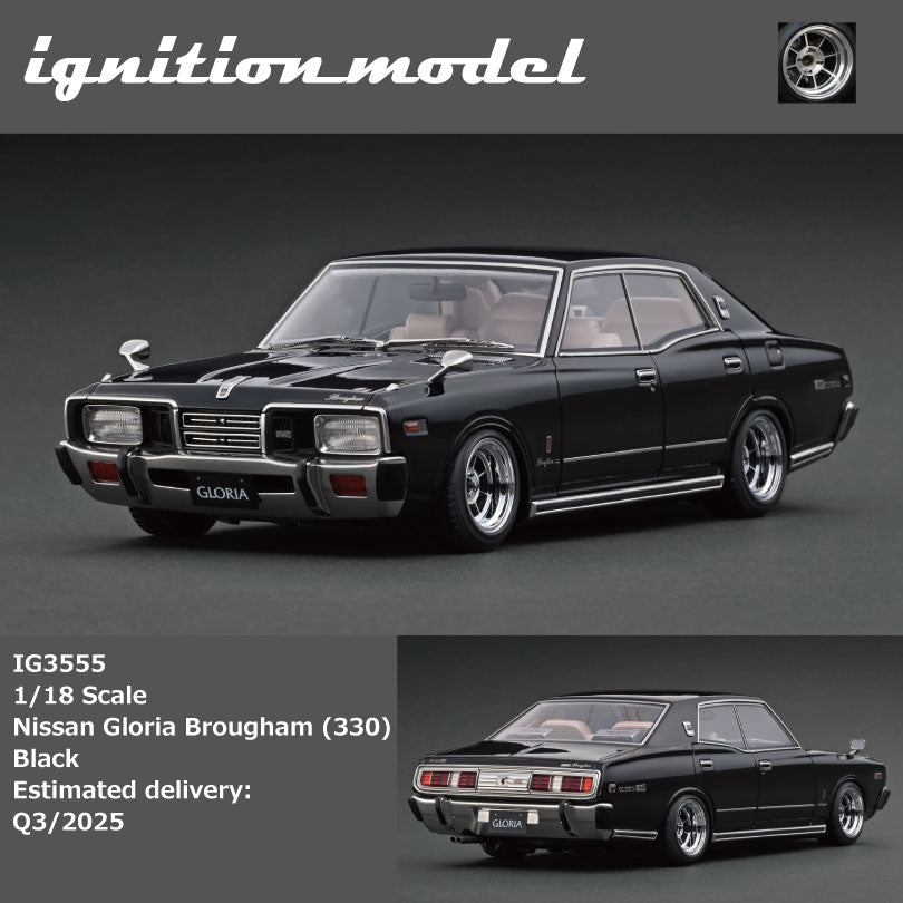 Ignition Model 1:18 Nissan Cedric Brougham (330) Black IG3555