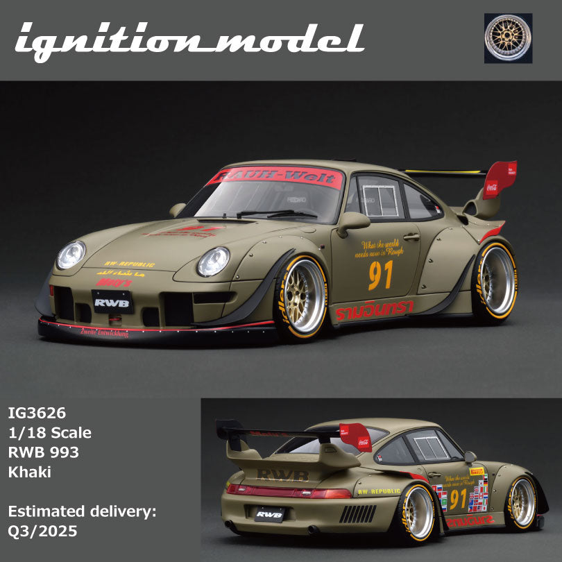 [Preorder] Ignition Model 1:18 RWB 993 (2 COLORS)