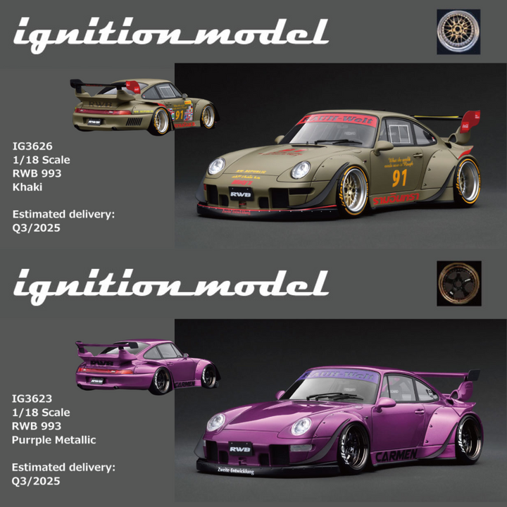 [Preorder] Ignition Model 1:18 RWB 993 (2 COLORS)