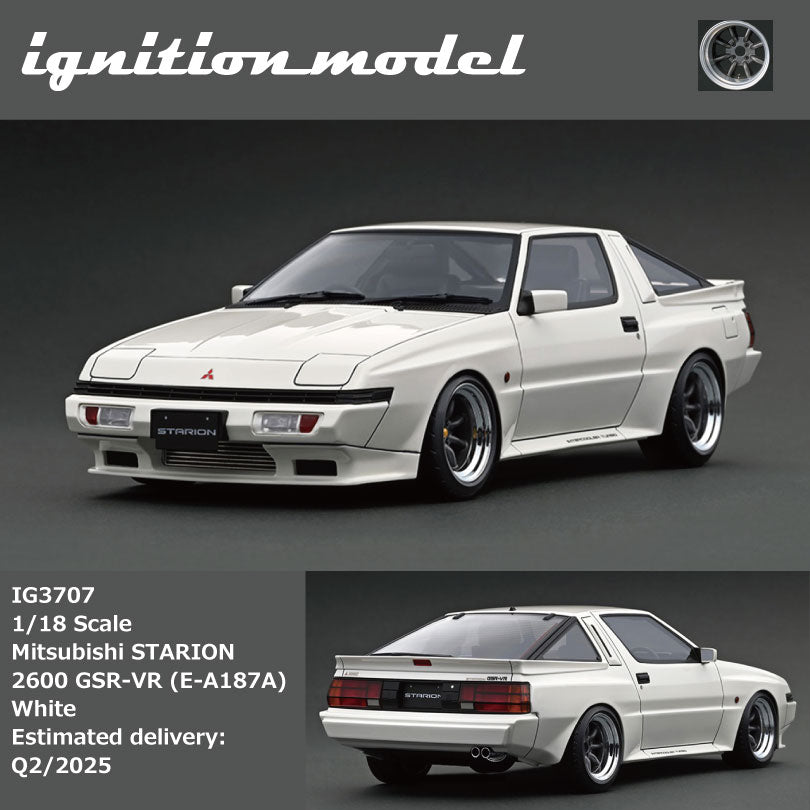 Ignition Model 1:18 Mitsubishi STARION 2600 GSR-VR (E-A187A) White