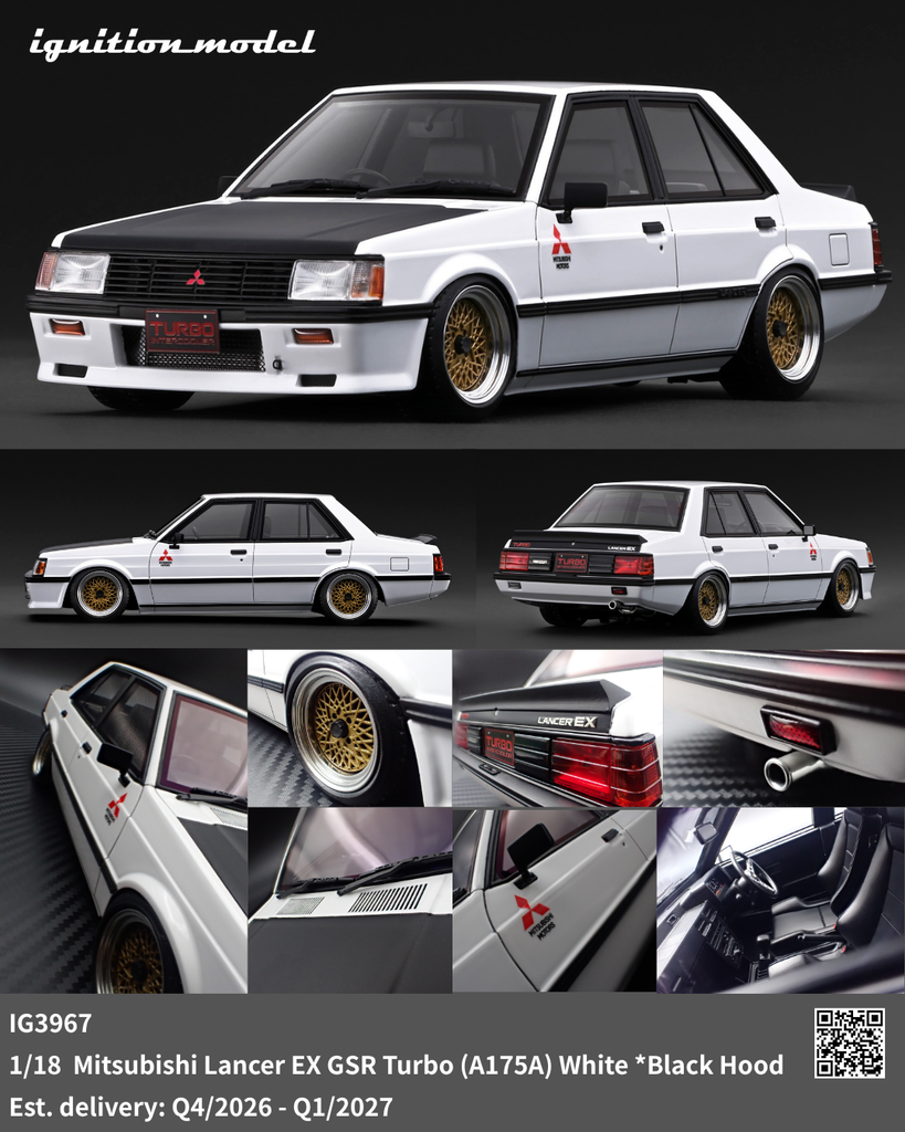 Preorder] Ignition Model 1:18 Mitsubishi Lancer EX GSR Turbo