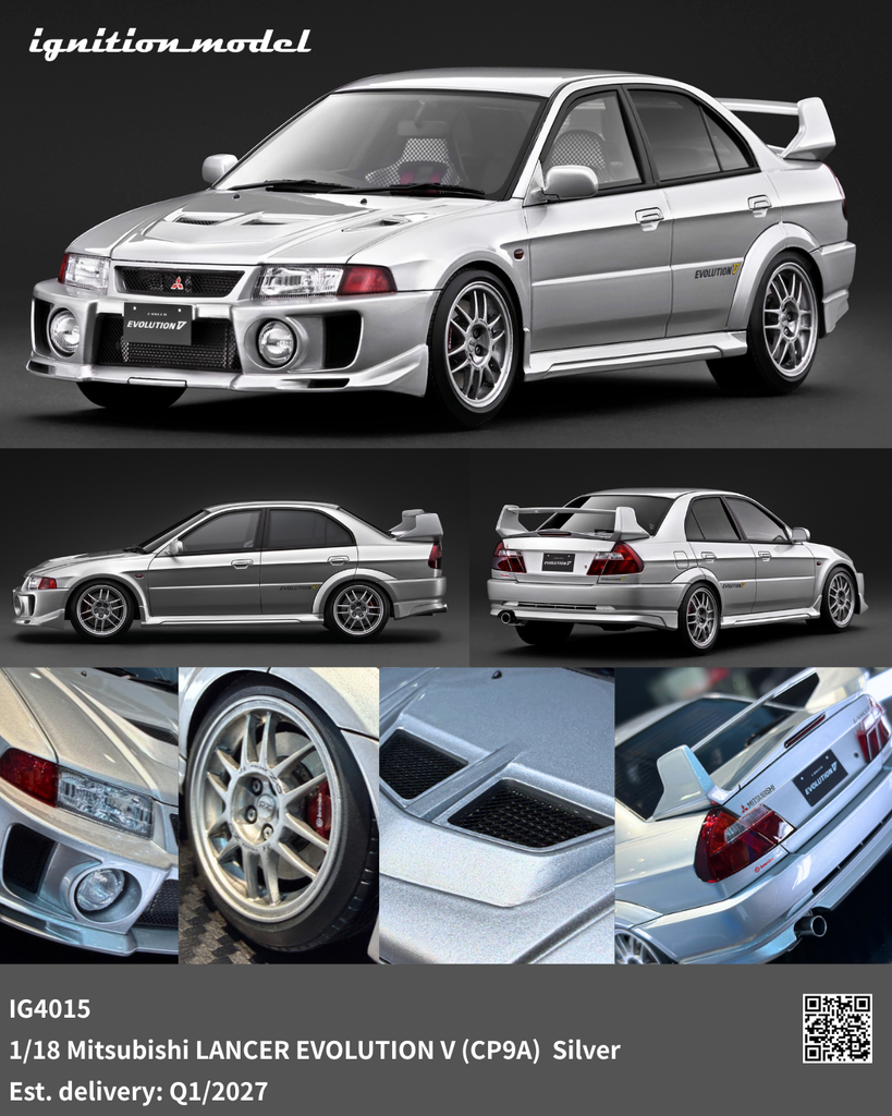 Preorder] Ignition Model 1:18 Mitsubishi LANCER EVOLUTION V (CP9A