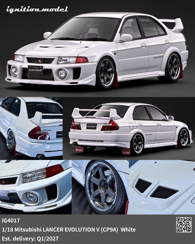 Preorder] Ignition Model 1:18 Mitsubishi LANCER EVOLUTION V (CP9A