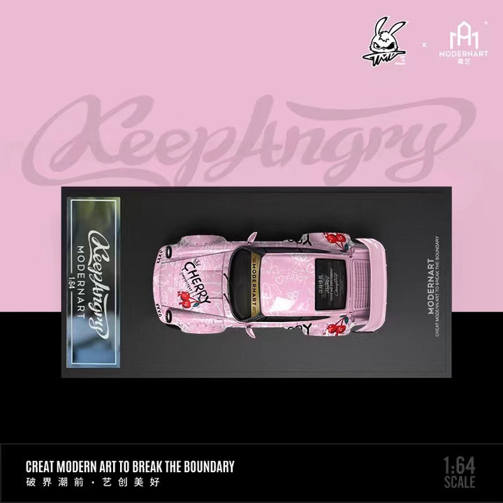 [Preorder] ModernArt X TMD Model 1:64 Porsche RWB 993 Pink