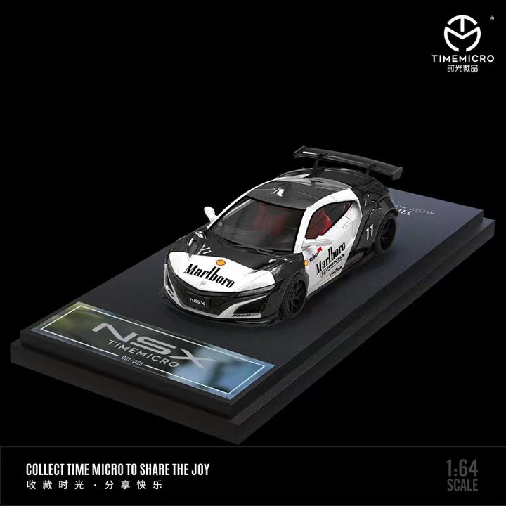 TimeMicro 1:64 Honda NSX Marlboro Black TM641619