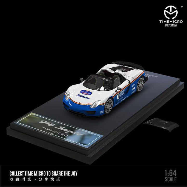 TimeMicro 1:64 Porsche 918 Spyder Rothman TM643513