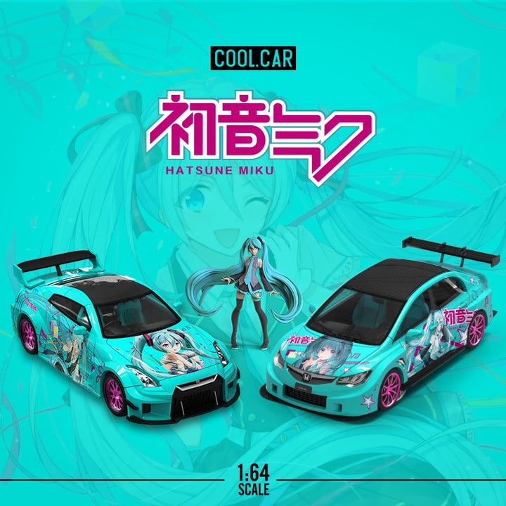 CoolCar 1:64 Honda Civic Hatsune Miku
