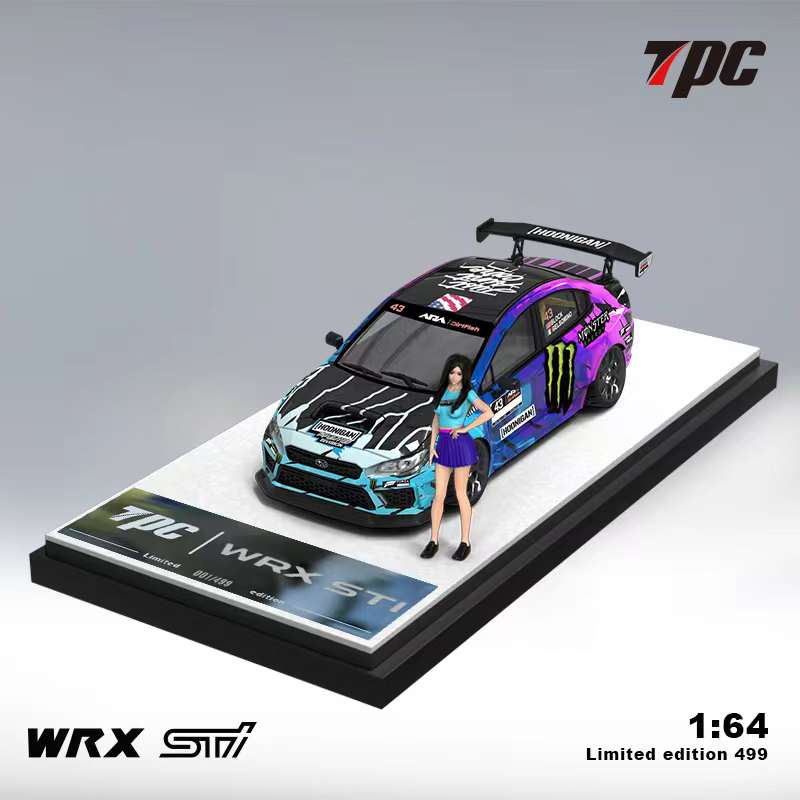 TPC 1:64 Subaru WRX STi Hoonigan Doll Version