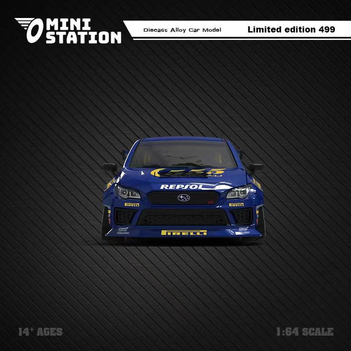 Mini Station 1:64 Subaru WRX STi 555 Rally Livery