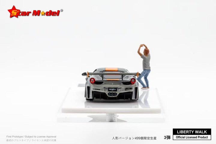 Star Model 1:64 LBWK Silhouette Ferrari 458 GT