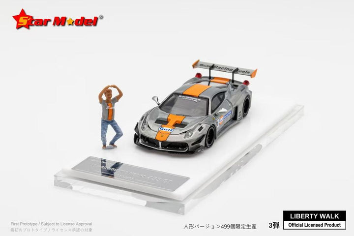 Star Model 1:64 LBWK Silhouette Ferrari 458 GT