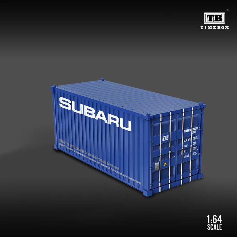 TimeBox 1:64 20 Foot Container Subaru TB640136