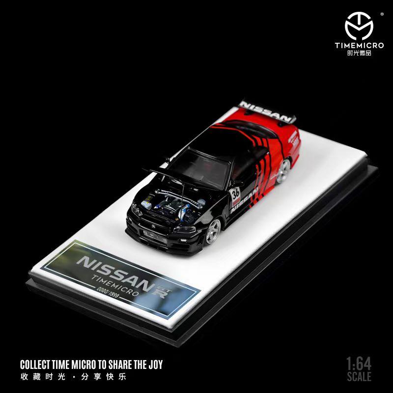 TimeMicro 1:64 Nissan Skyline GT-R R34 ADVAN TM643417 – Horizon Diecast