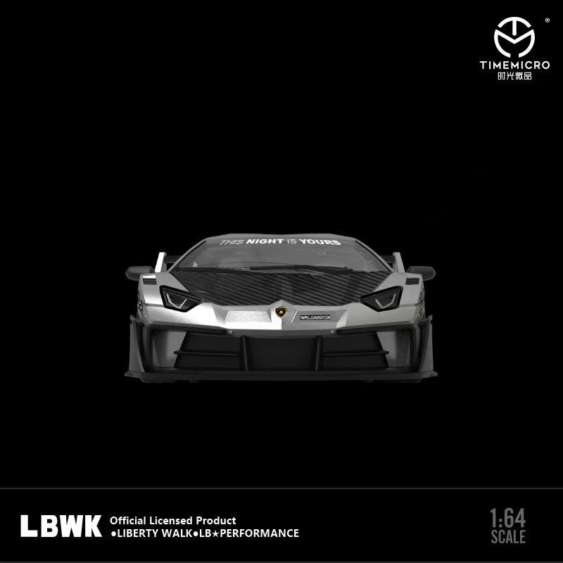 [Preorder] TimeMicro 1:64 Lamborghini LP700 GTEVO Wide Body Battle Grey
