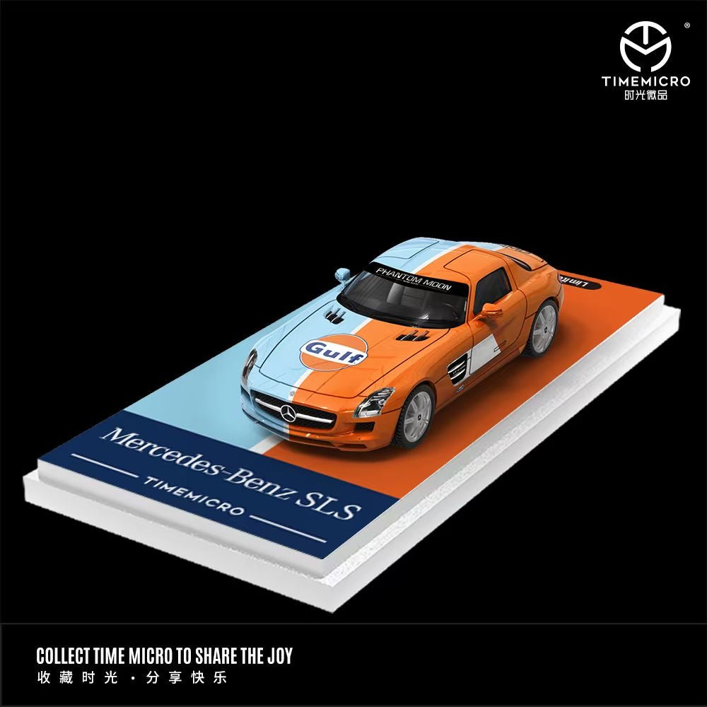 TimeMicro 1:64 Mercedes-Benz SLS Gulf (2 Versions) TM643320/TM643320-1