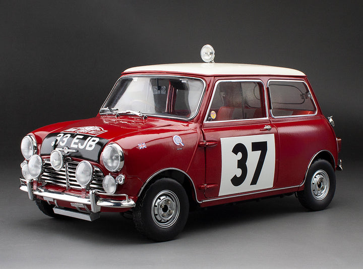 SUN STAR 1:12 Mini Cooper S – #37 P. Hopkirk / H. Liddon – Winner Rally Monaco 1964