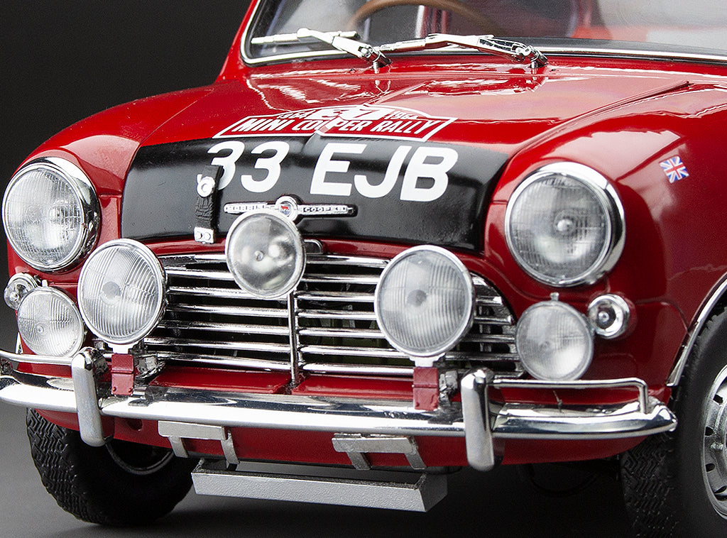 SUN STAR 1:12 Mini Cooper S – #37 P. Hopkirk / H. Liddon – Winner Rally Monaco 1964