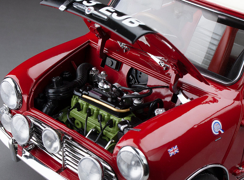 SUN STAR 1:12 Mini Cooper S – #37 P. Hopkirk / H. Liddon – Winner Rally Monaco 1964